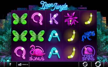 Neon Jungle slot (Canada)