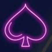 Neon Light Fruits: Spades