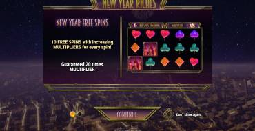 New Year Riches: Slot machine