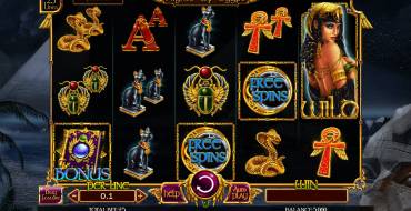 Nights of Egypt: Slot machine