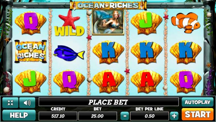 Play Ocean Riches slot CA
