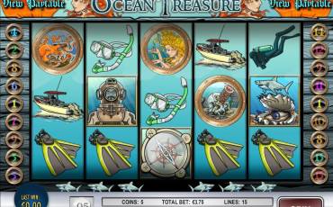 Ocean Treasure slot (Canada)