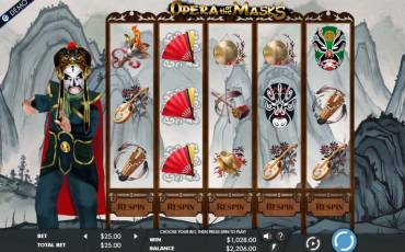 Opera of the Masks slot (Canada)