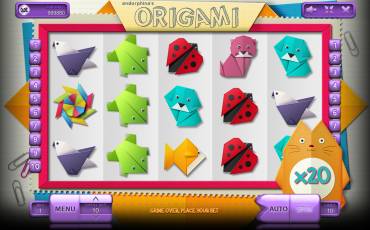 Origami slot (Canada)