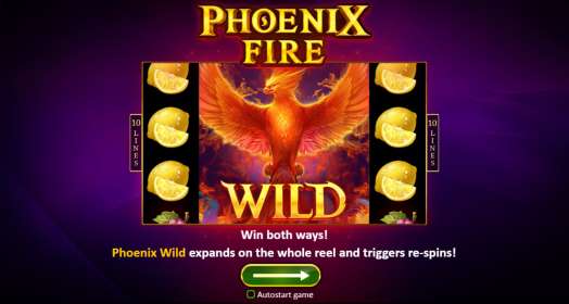 Phoenix Fire by Playson CA
