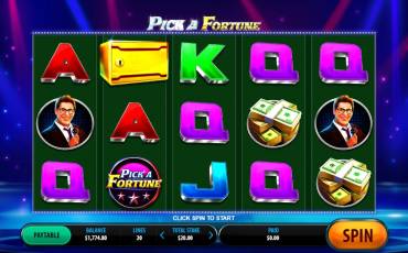 Pick a Fortune slot (Canada)