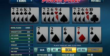 Pick’em Poker: Combinations