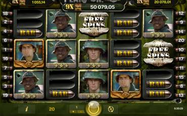 Platoon Wild slot (Canada)