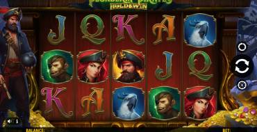 Plunderin Pirates Hold and Win: Slot machine