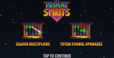 Primal Spirits: Slot machine