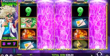 Professor Big Win: Free spins