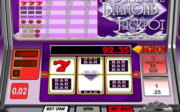 Progressive Diamond Jackpot slot (Canada)