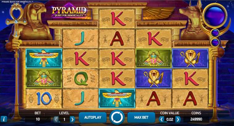 Play Pyramid: Quest for Immortality slot CA