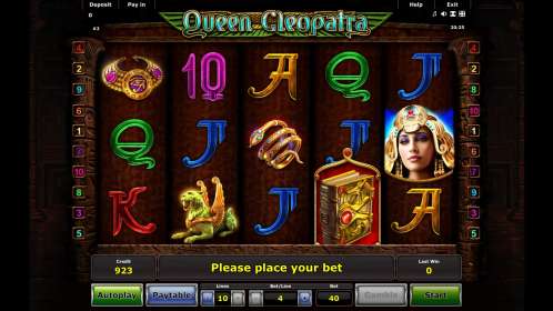 Queen Cleopatra by Novomatic / Greentube CA