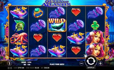 Queen of Atlantis slot (Canada)