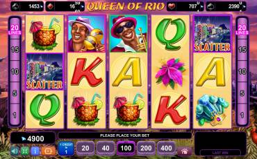 Queen of Rio slot (Canada)