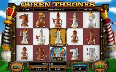 Queen of Thrones slot (Canada)