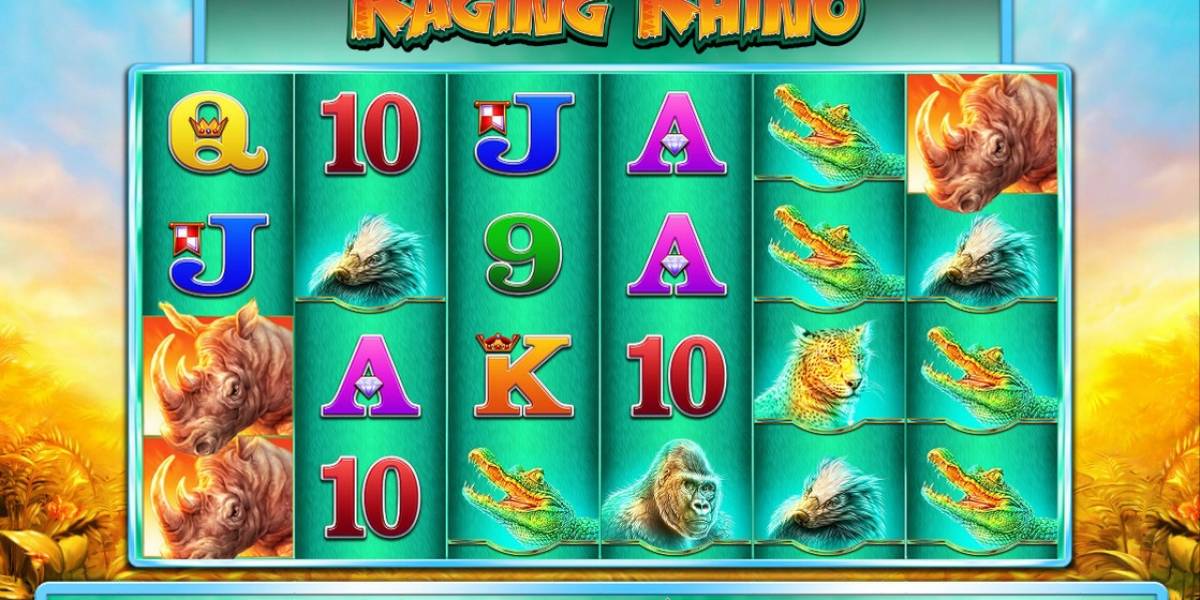 Raging Rhino slot (Canada)