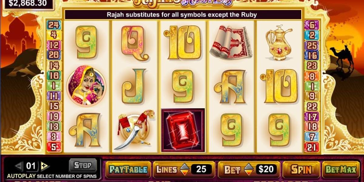 Rajah’s Rubies slot (Canada)