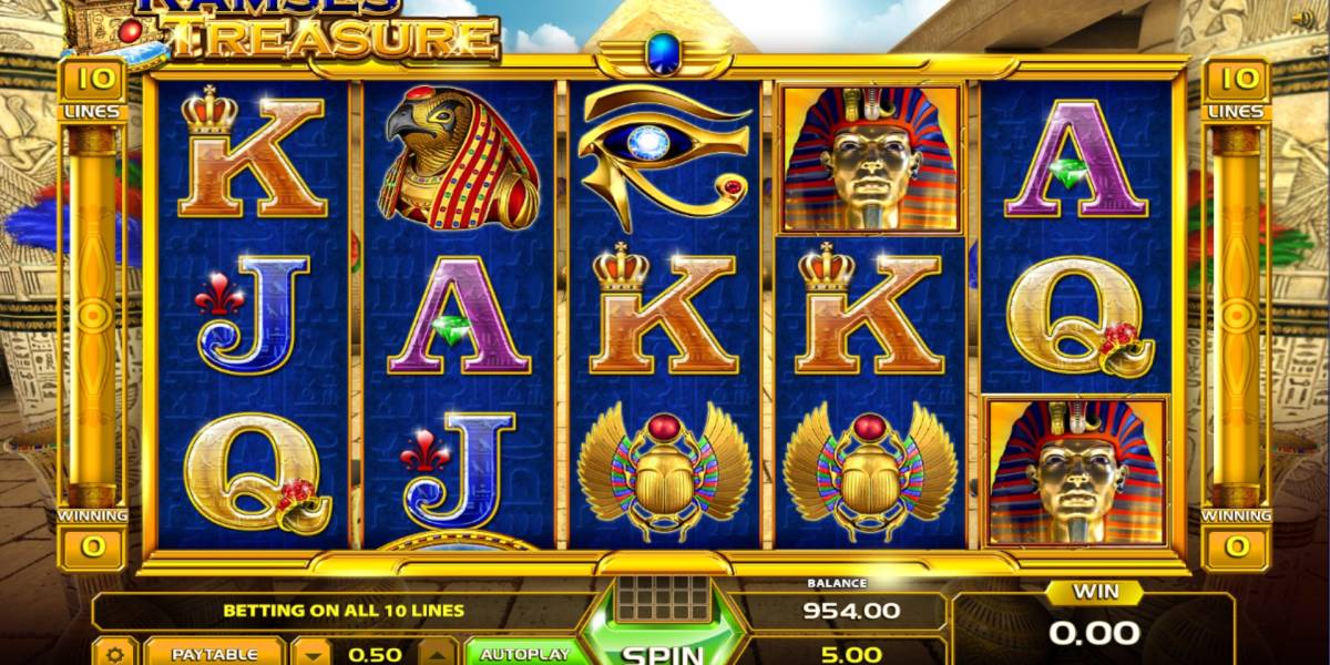 Ramses Treasure slot (Canada)