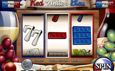 Red, White & Bleu slot (Canada)