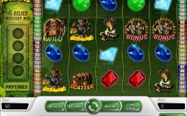 Relic Raiders slot (Canada)