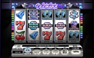 Retro Reels – Diamond Glitz slot (Canada)