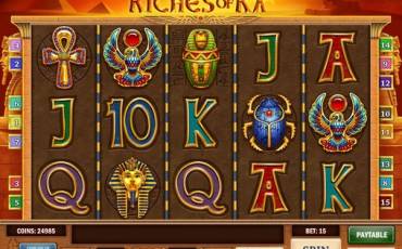 Riches of Ra slot (Canada)