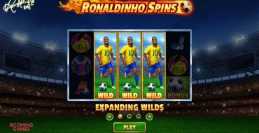 Ronaldinho Spins: Unique features