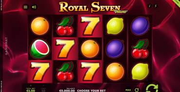 Royal Seven Deluxe: Slot machine