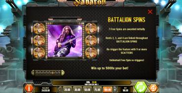 Sabaton: Battalion Spins