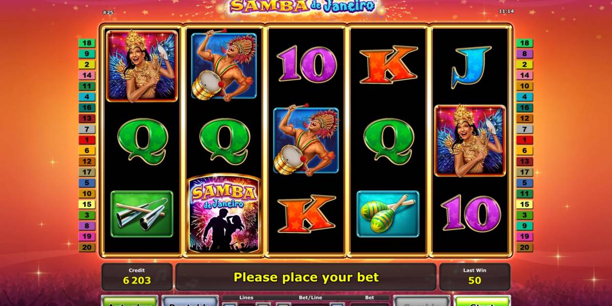 Samba de Janeiro slot (Canada)