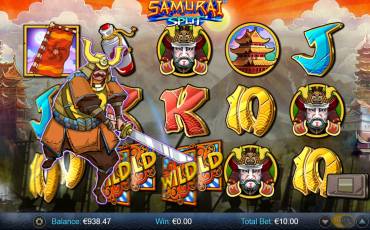 Samurai Split slot (Canada)