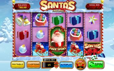 Santa’s Free Spins slot (Canada)