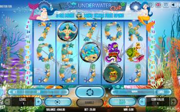 Sea Underwater Club slot (Canada)