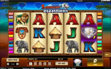 Serengeti Diamonds slot (Canada)