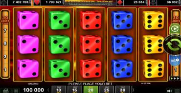 Shining Dice: Slot machine