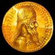 Silk Road: Scatter in the form of a gold coin with the face of an elder