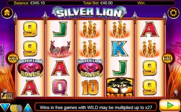 Silver Lion slot (Canada)