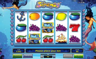 Sirenas slot (Canada)