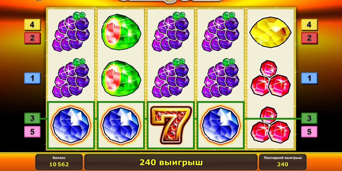 Sizzling Gems slot (Canada)