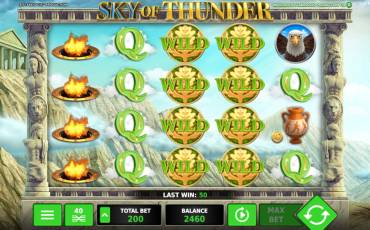 Sky of Thunder slot (Canada)