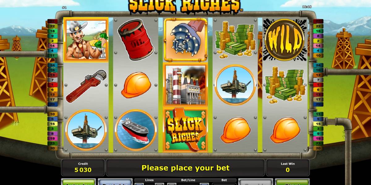 Slick Riches slot (Canada)