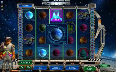 Space Robbers slot (Canada)