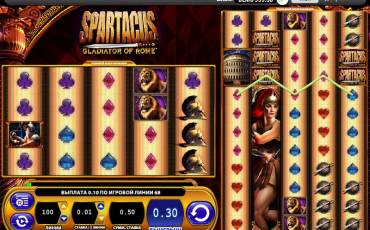 Spartacus slot (Canada)