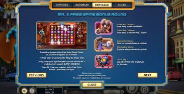 Spinfinity Man: Free Spins