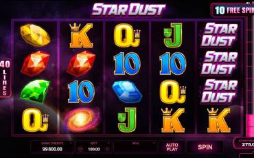 Star Dust slot (Canada)