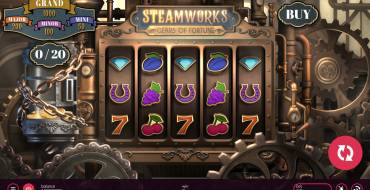 Steamworks Gears of Fortune: Slot machine