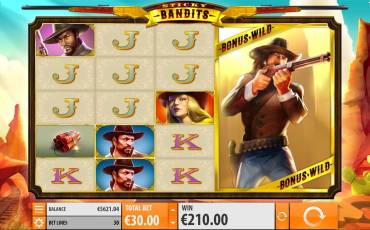 Sticky Bandits slot (Canada)