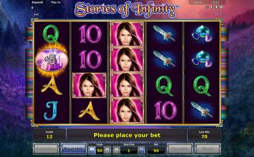 Stories of Infinity slot (Canada)